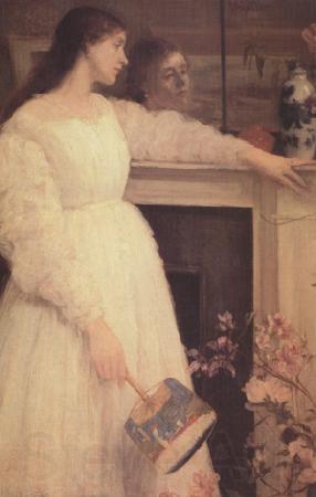 James Abbot McNeill Whistler Symphony on White No 2 Little White Girl (nn03) France oil painting art